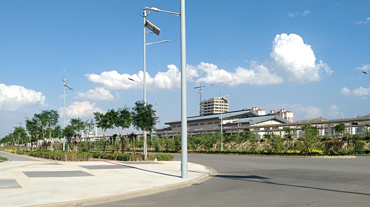 代表項目海東市平安新城核心區市政基礎設施工程-昆侖路